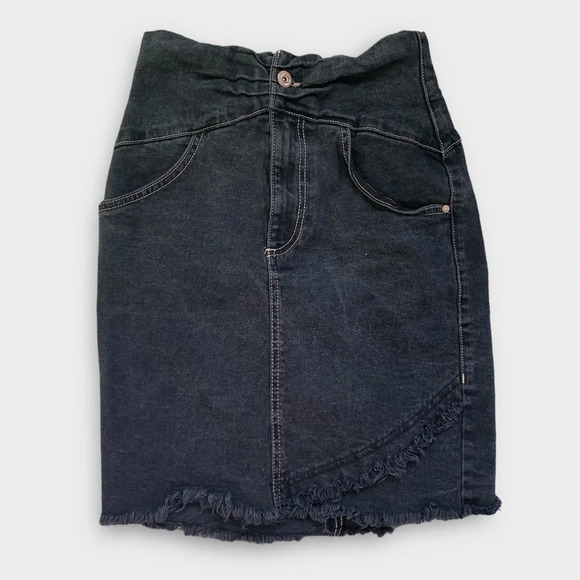 Zara Denim Skirt - Picture 1 of 7